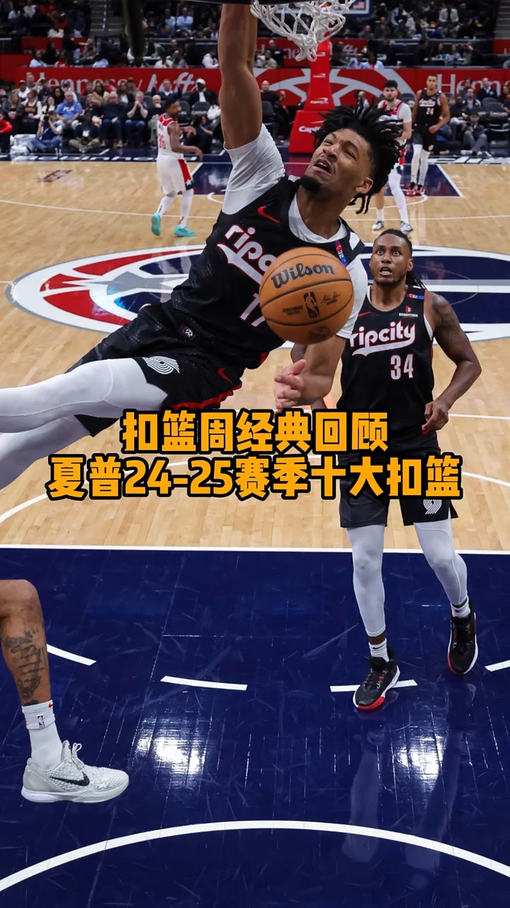 -年度最佳进球/扣篮/发球回顾